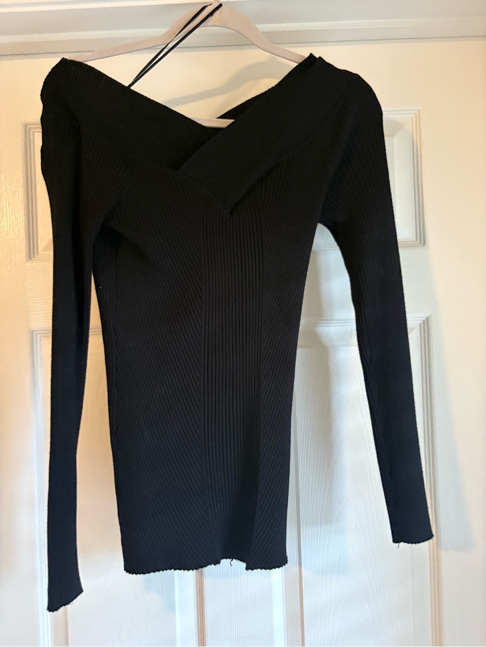 Off the shoulder sweater